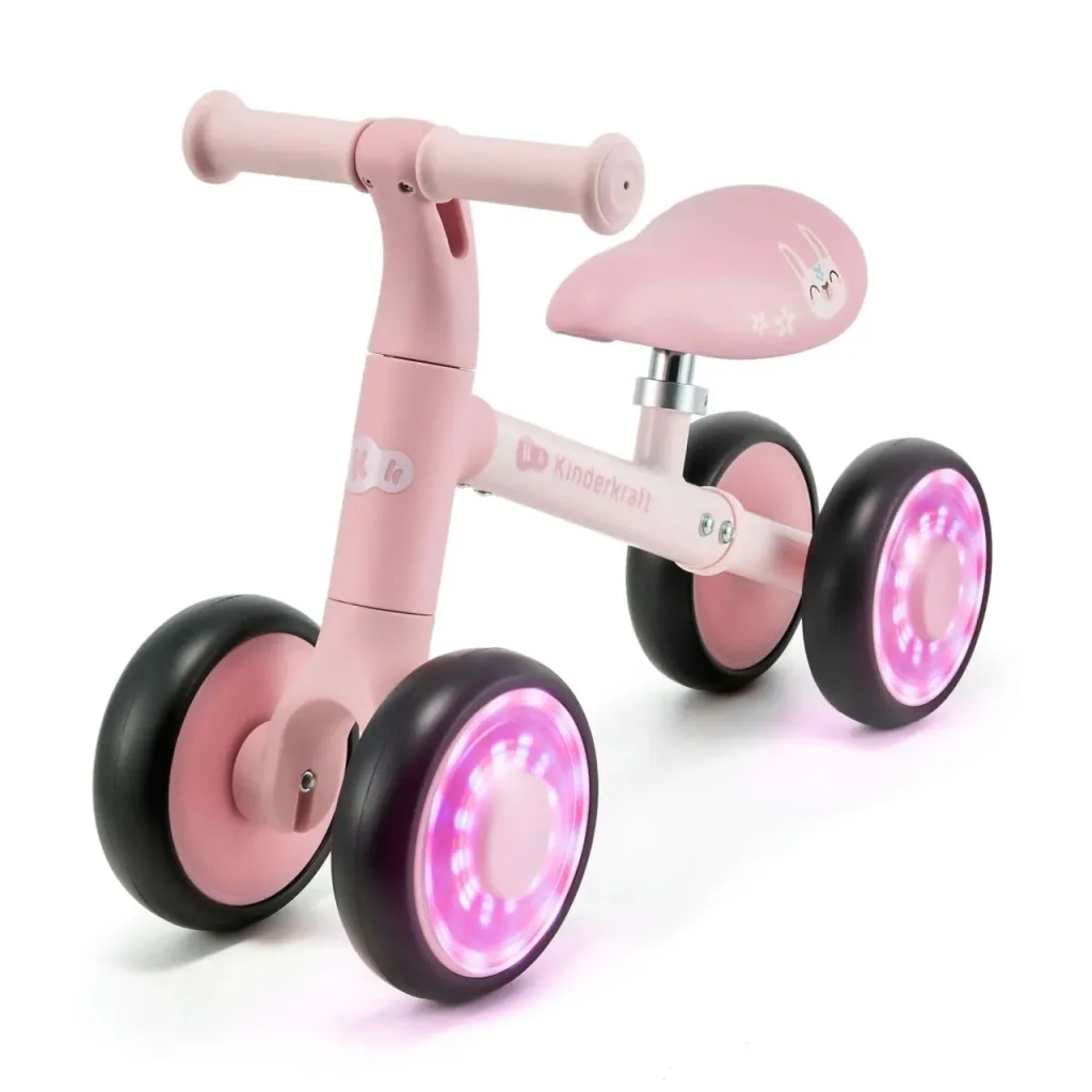 KINDERKRAFT Bicikl guralica Cutie flash/ roze