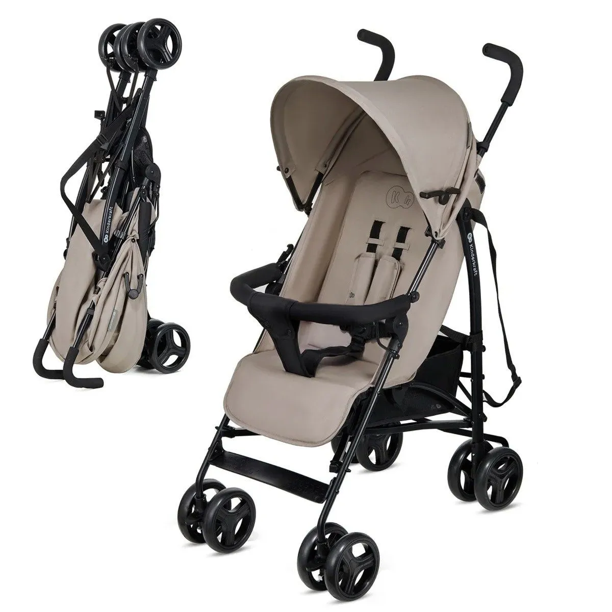 KINDERKRAFT Kišobran kolica za bebe Tik, bež