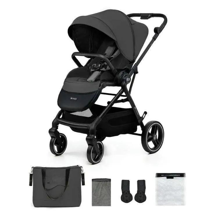 KINDERKRAFT Kolica za beb Yoxi, siva