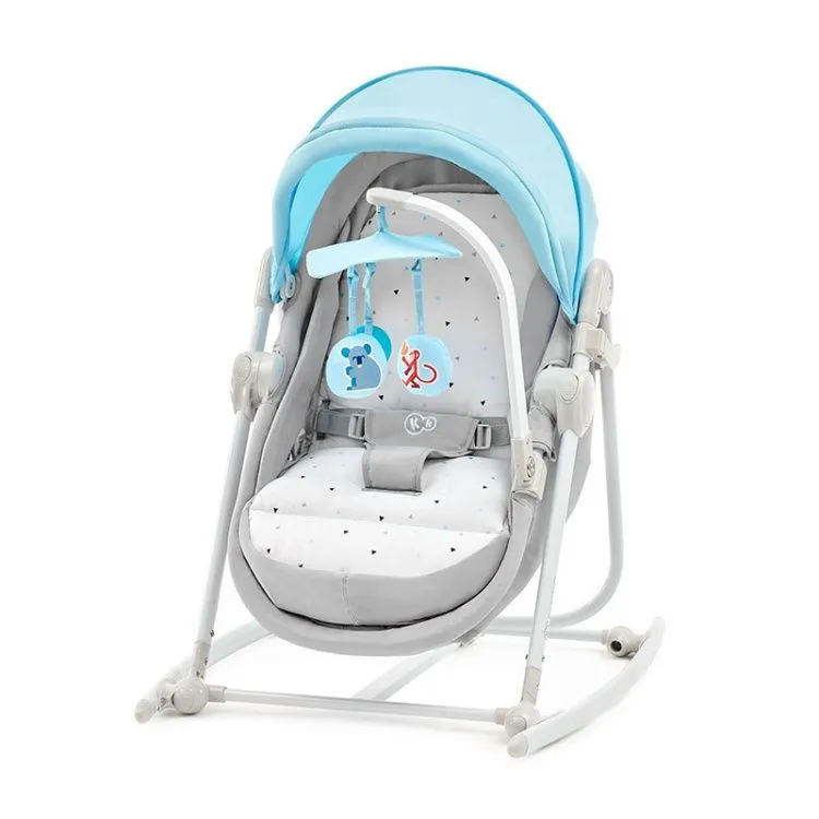 KINDERKRAFT Ležaljka 5u1 Unimo, plava/siva