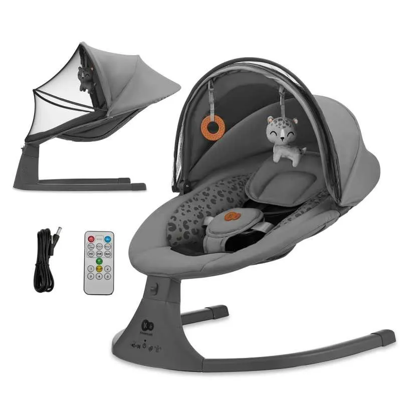 KINDERKRAFT Ležaljka Lumi 2/ siva