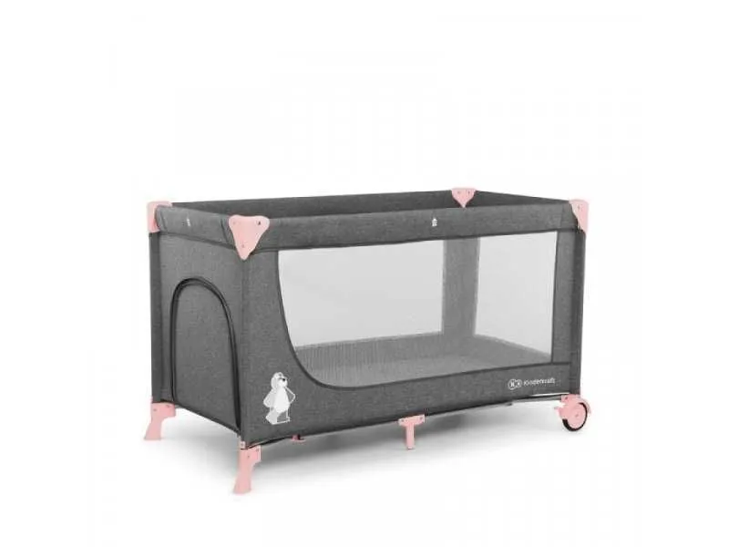 KINDERKRAFT Prenosivi krevetac Joy pink