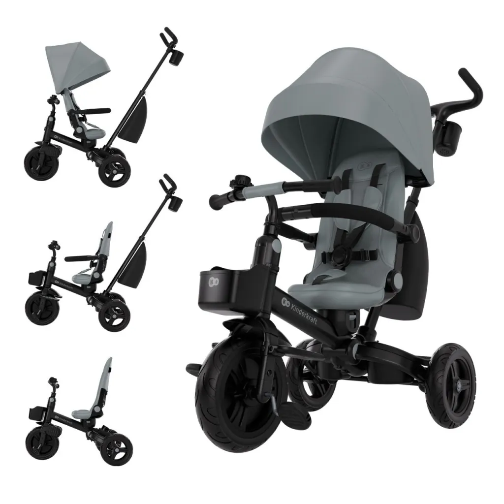 KINDERKRAFT tricikl aveo 2 plus grey