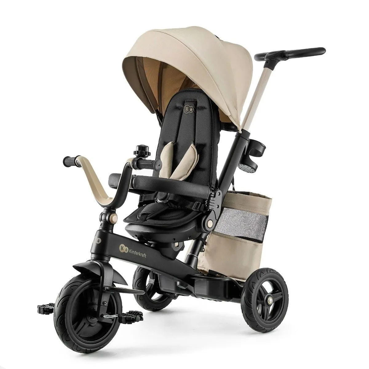 KINDERKRAFT Tricikl Easy twist 2u1/ bež