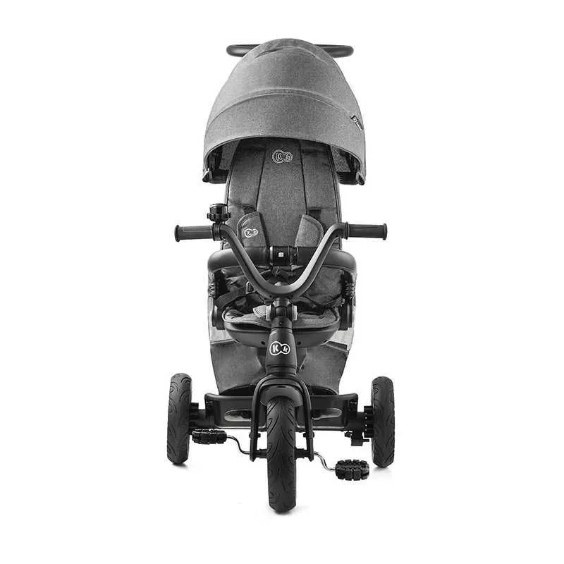 KINDERKRAFT Tricikl Easy twist 2u1, siva