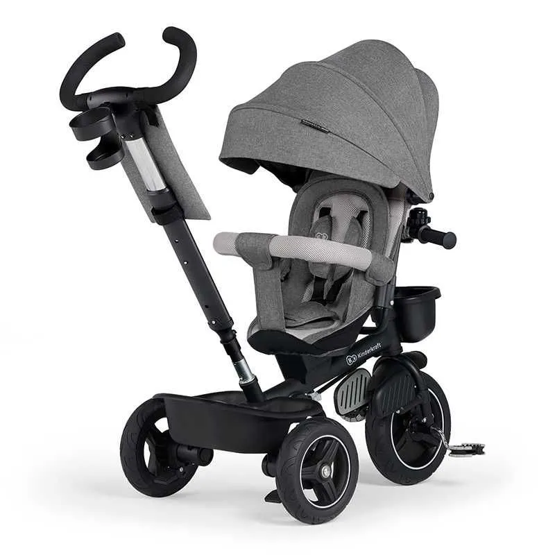 KINDERKRAFT Tricikl Spinstep, siva