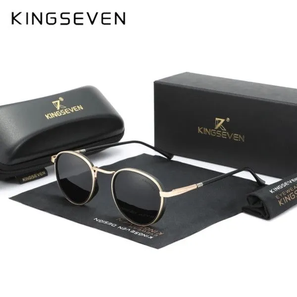 KINGSEVEN Muške naočare za sunce N7375 black gold
