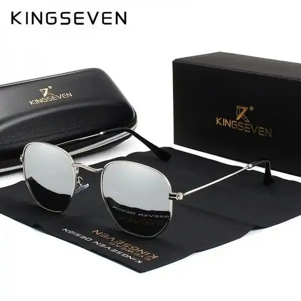 KINGSEVEN Muške naočare za sunce N7548 silver