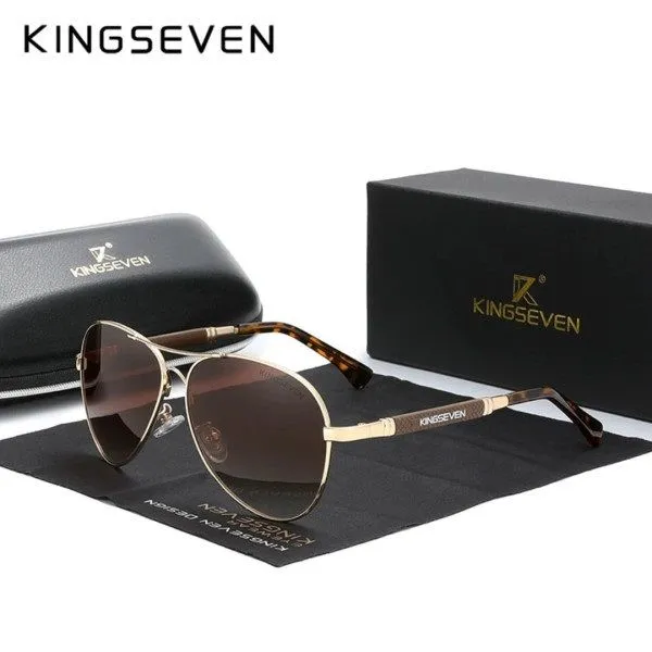 KINGSEVEN Muške naočare za sunce N7730 brown