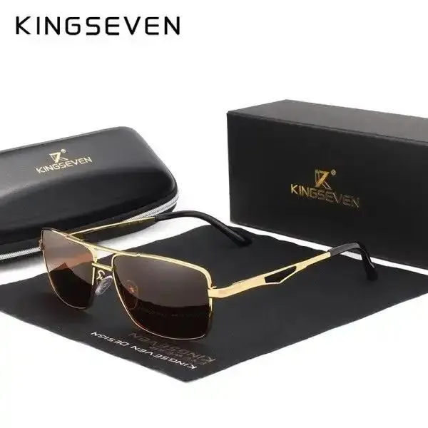 KINGSEVEN Muške naočare za sunce N7906 brown