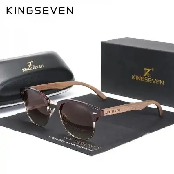 KINGSEVEN Muške naočare za sunce W5516 brown
