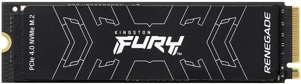 KINGSTON M.2 NVMe 4TB SSD, FURY Renegade, PCIe Gen 4x4, 3D TLC NAND, Read up to 7,300 MB/s