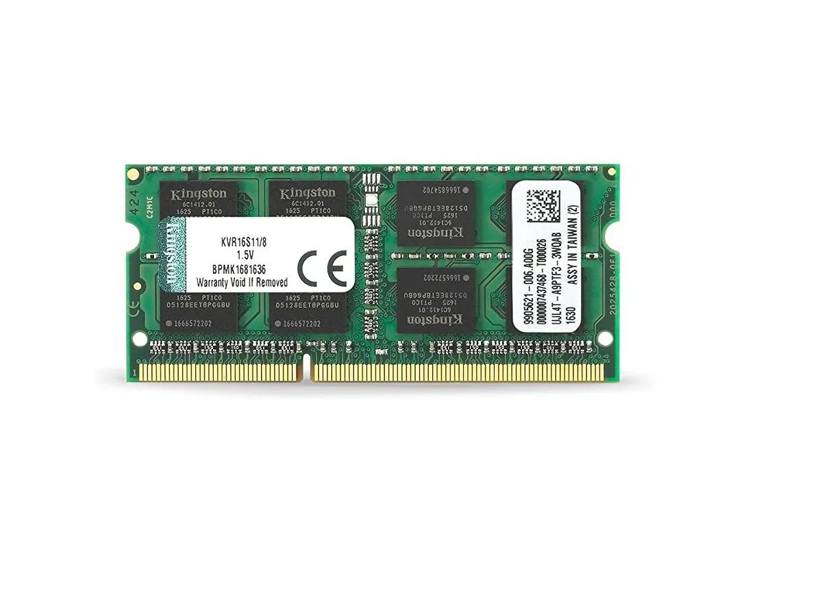 KINGSTON Memorija 8GB SODIMM DDR3 1600MHz 2Rx8 CL11