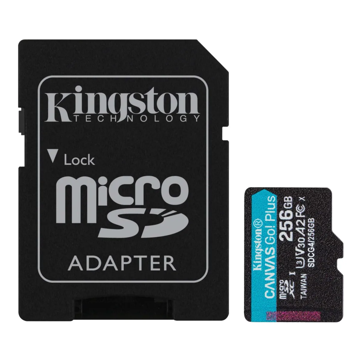 KINGSTON Memorijska kartica MicroSD 256GB/ Canvas Go! Plus/ Class10 UHS-I U3 V30 A2