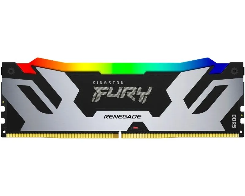 KINGSTON Ram memorija DIMM DDR5 16GB KF576C38RSA-16 FURY Renegade Silver RGB XMP