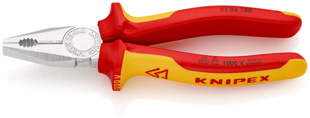 KNIPEX Klešta kombin.1000v 180