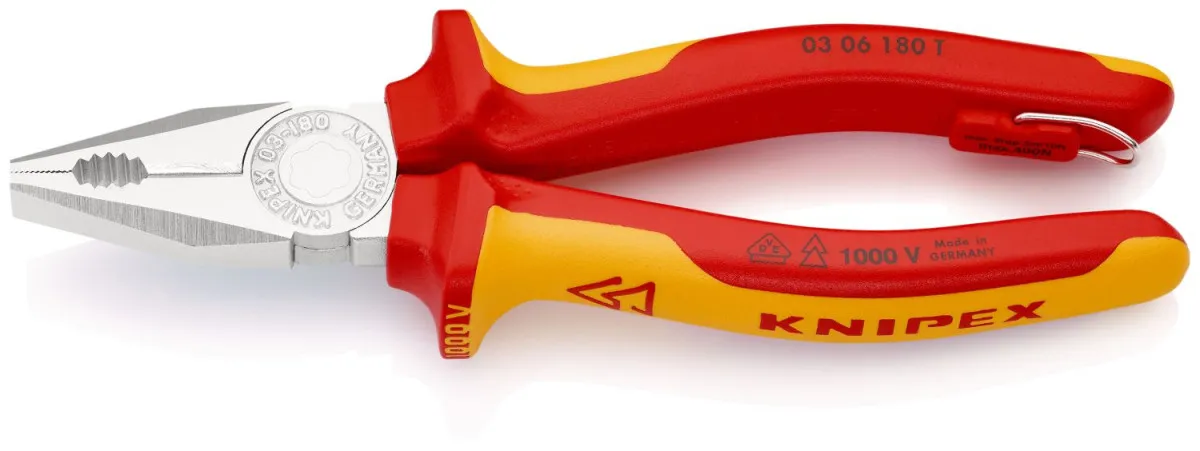 KNIPEX Klešta kombin.1000v 180