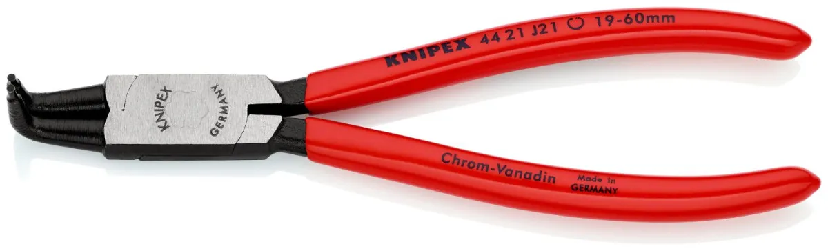 KNIPEX Klešta seger kriva unut.