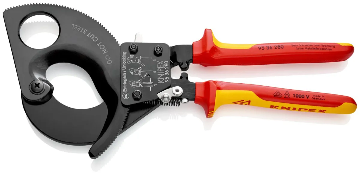 KNIPEX Makaze za kabl 1000v