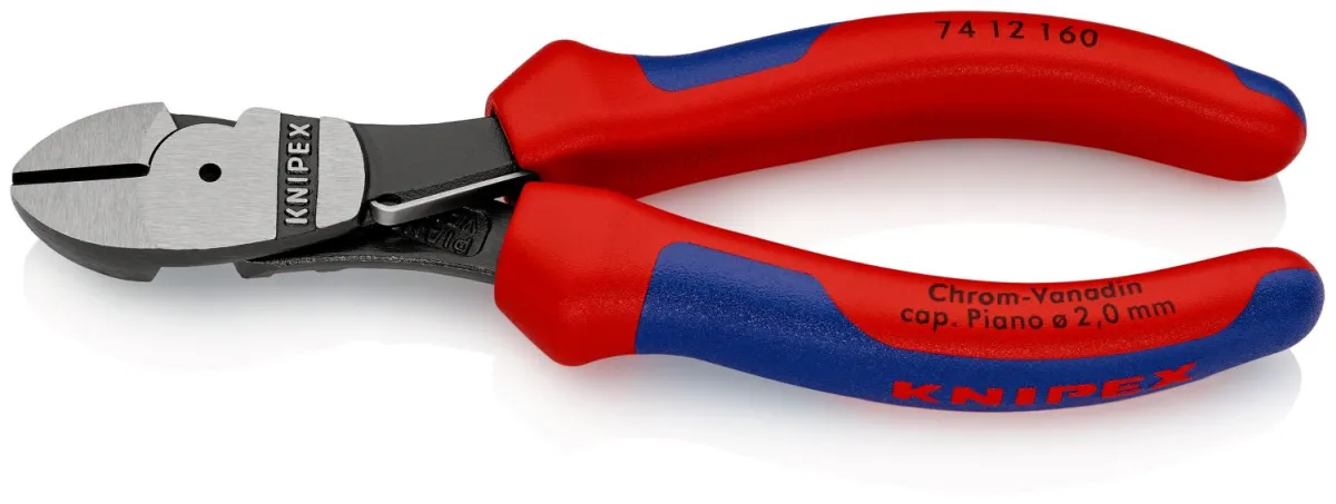 KNIPEX Sečice kose ojačane