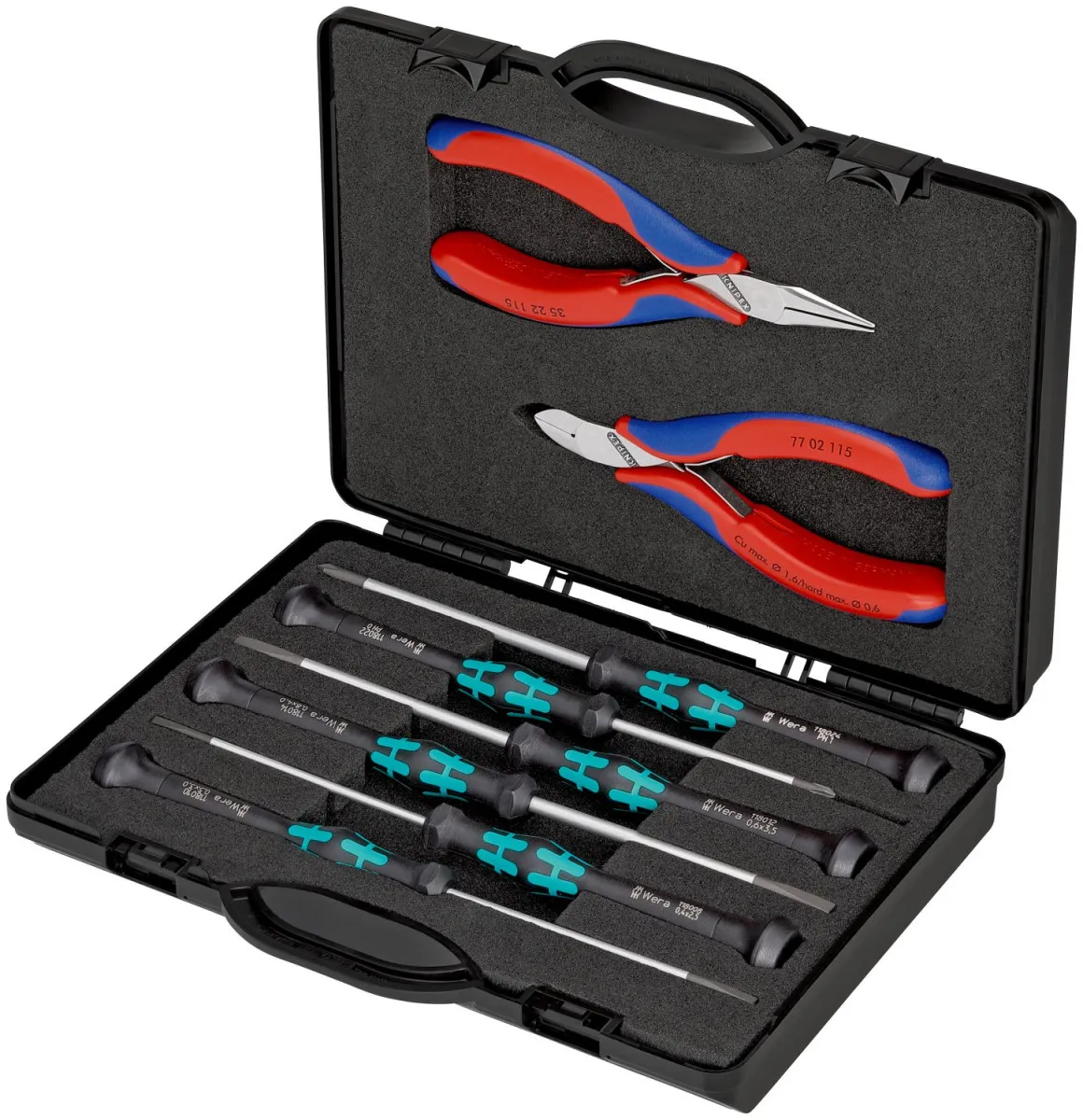 KNIPEX Set alata za elektroniku 8/1