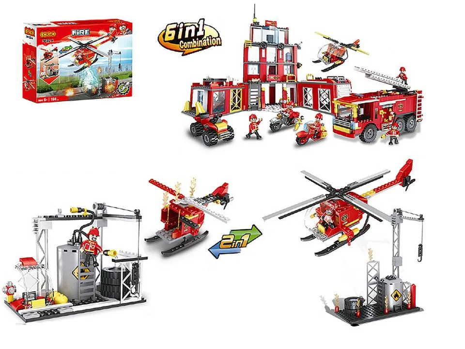 Kocke vatrogasni helikopter