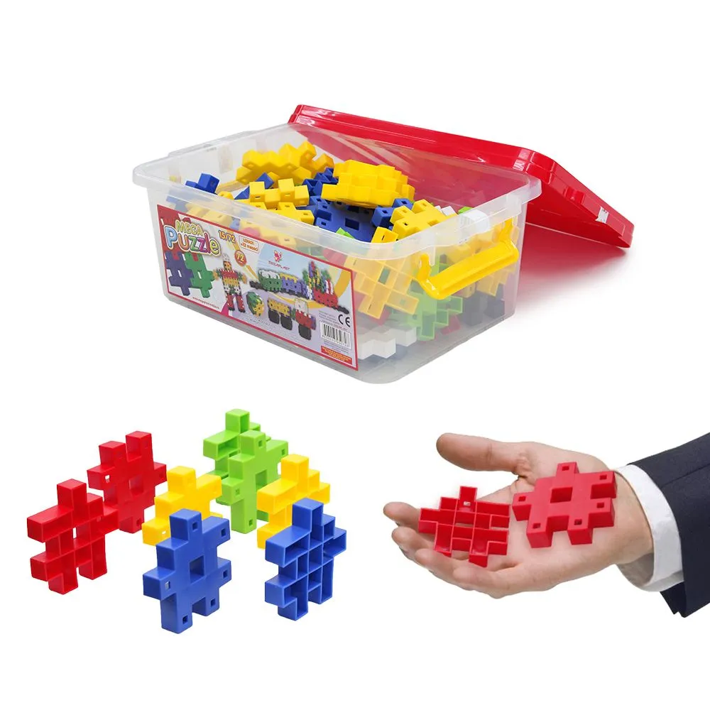Kocke za decu KOCKE DEČIJE PUZZLE set 72 kom. kutija - veličina pojedinačne puzzle kocke 7/5cm x 7/5cm