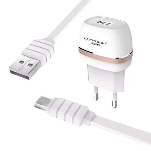 KONFULON Punjač, C25, i Micro USB kabl, 1m