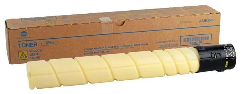 KONICA MINOLTA KM Toner TN-321 Y (A33K250)