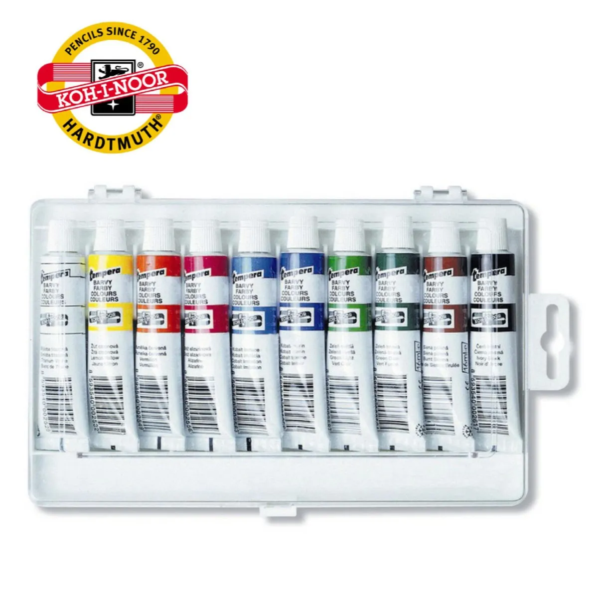 KOOH-I-NOOR Tempere set 1/10