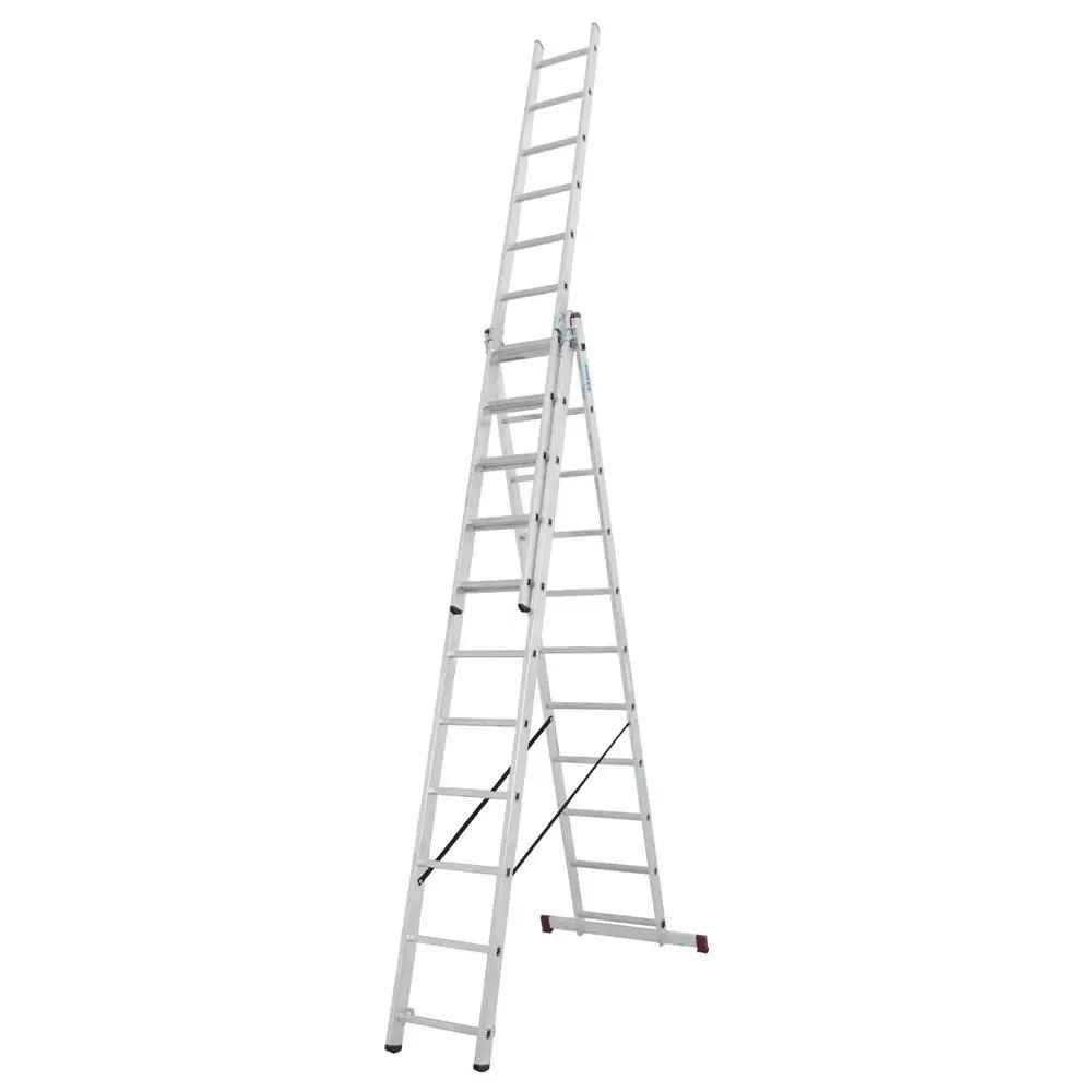 KRAUSE Corda Trodelne Aluminijumske Merdevine 3x11 - 6,45m