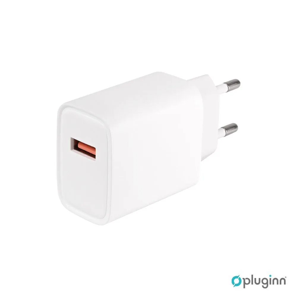 Kucni Punjac Pluginn AJ-18 QC3.0 18W sa micro USB kablom beli CE