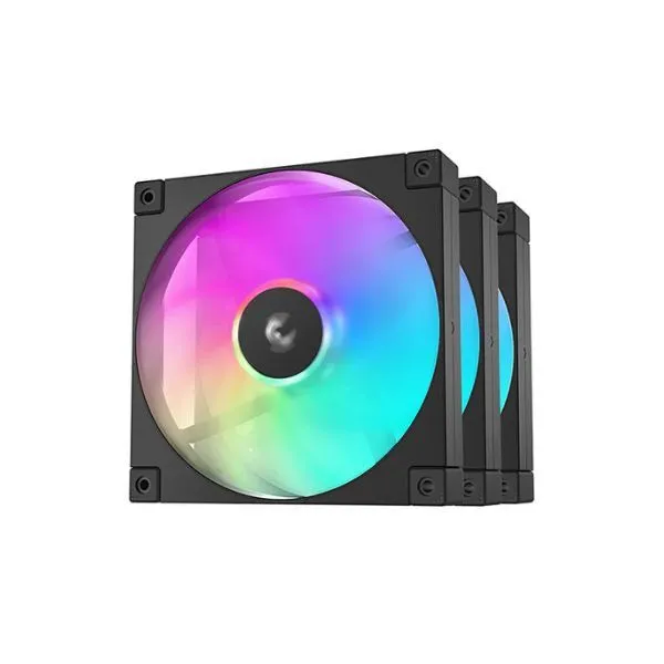 DEEPCOOL Ventilator 3-in-1 Pack FD14 ARGB Black/ R-FD14-BKAPN3-G