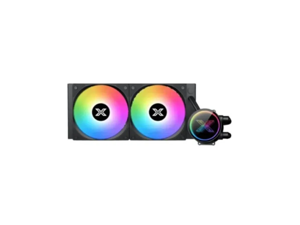 LC POWER Kuler za PC XIGMATEK Fenix II 240/ARGB/120mm/dual fan/vodeno hladenje/crna