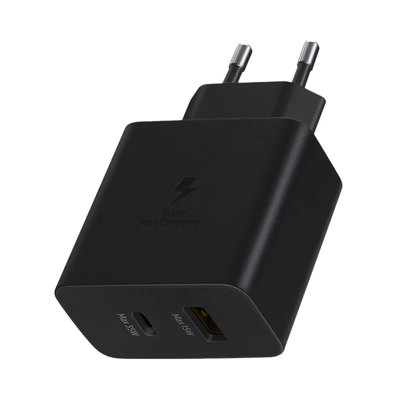 Kućni punjač Fast Charging Adapter Duo za Samsung PD 35W crni