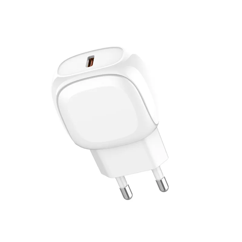 Kućni punjač LDNIO A1206C PD 27W sa kablom Type-C na Type-C beli 1m