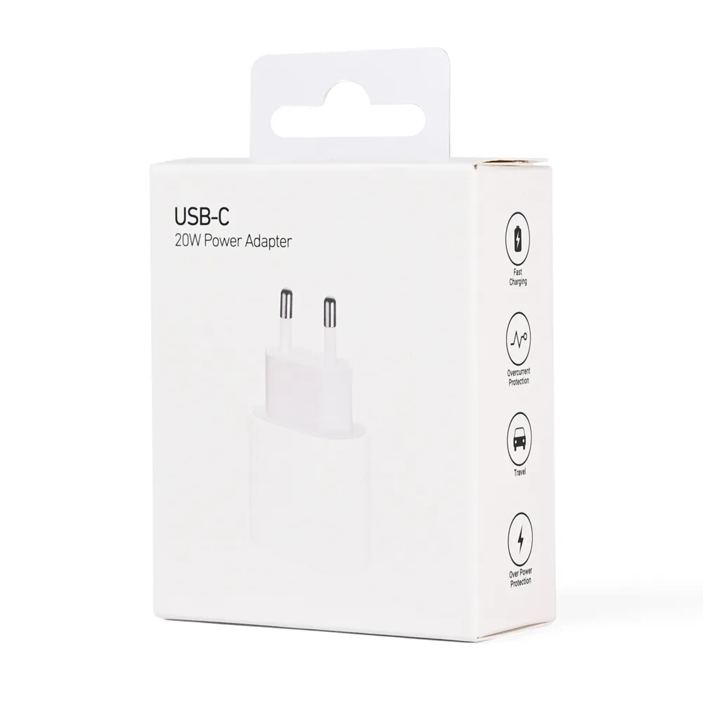 Kućni punjač PD Fast charger 20W za iPhone 11-14 CE beli