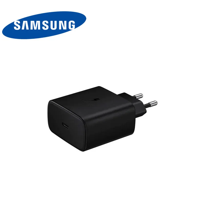 Kućni punjač Samsung Type-C PD 45W + kabel Type-C (T4510)/brzi crni