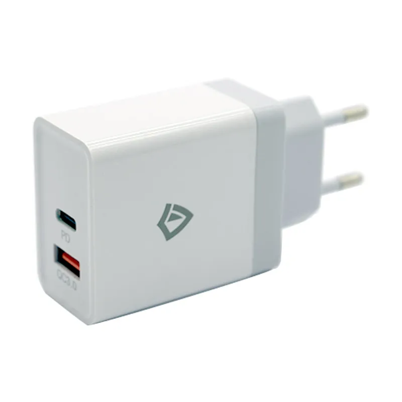 Kućni punjač Teracell DLS-TC04 Fast USB 3.0A+ PD 36W max sa kablom USB na Micro USB beli