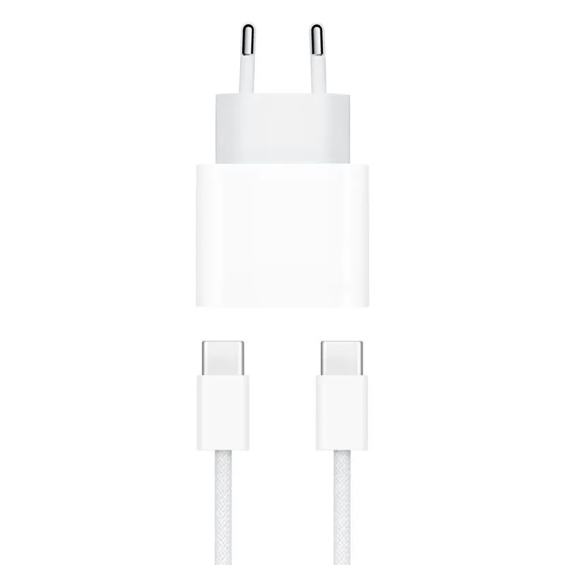 Kućni punjač za Iphone 15/16 PD Fast charger 35W Type C na Type C/ bela