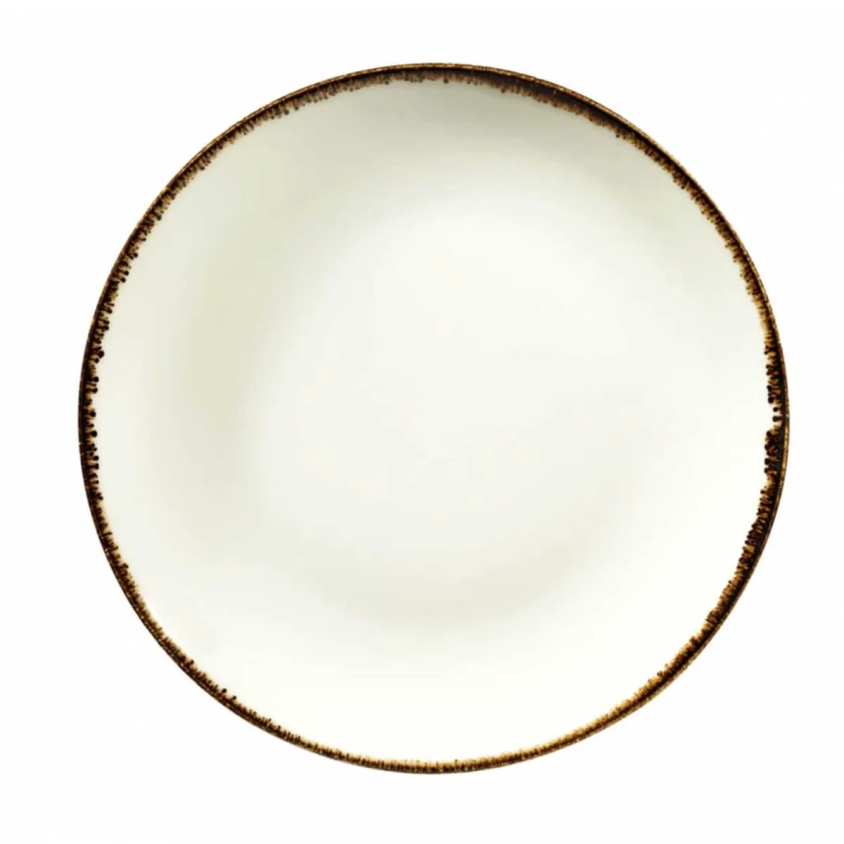 KUTAHYA Atlantis plitki tanjir 28cm krem, porcelan