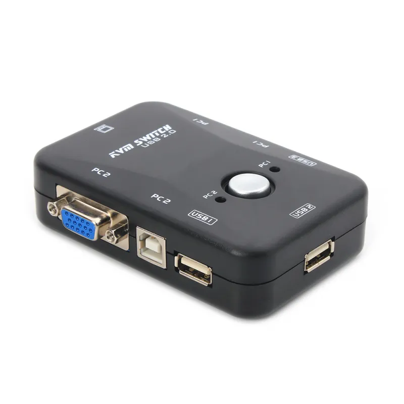 KVM switch 2 PC-a na isti monitor/miš/tastaturu JWD-SP27 bez kablova