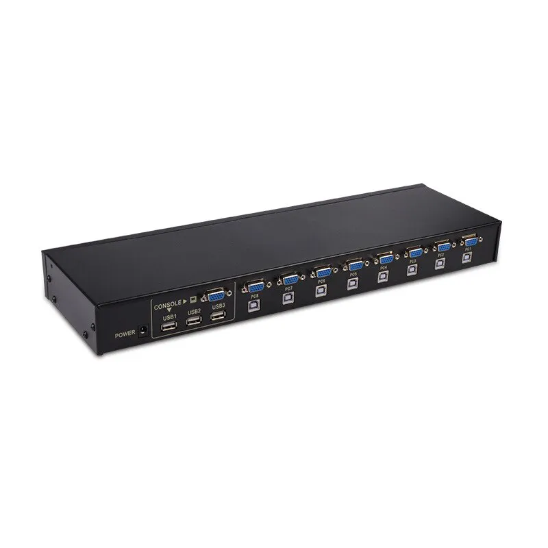 KVM switch 8 PC-a na isti monitor/miš/tastaturu JWD-SP27