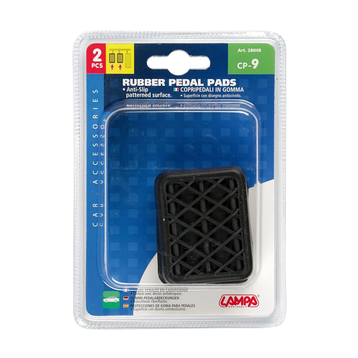 LAMPA ACCESSORIES Guma za papučice 2kom Opel Astra f, g, h, k,Corsa b/c, Meriva,Tigra,Zafira a-b