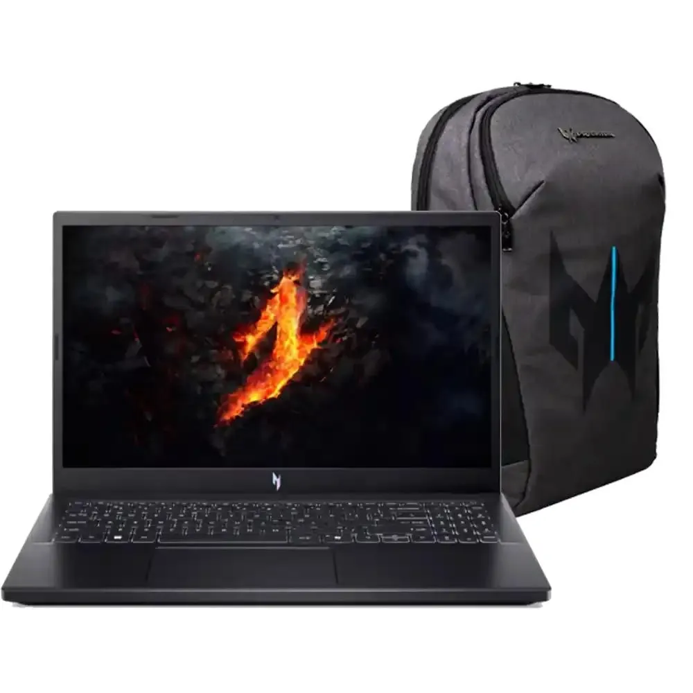Laptop Acer Nitro ANV15-41 15.6 FHD IP AMD Ryzen 5 6600H 8GB Rama 512GB SSD RTX2050 + Ranac