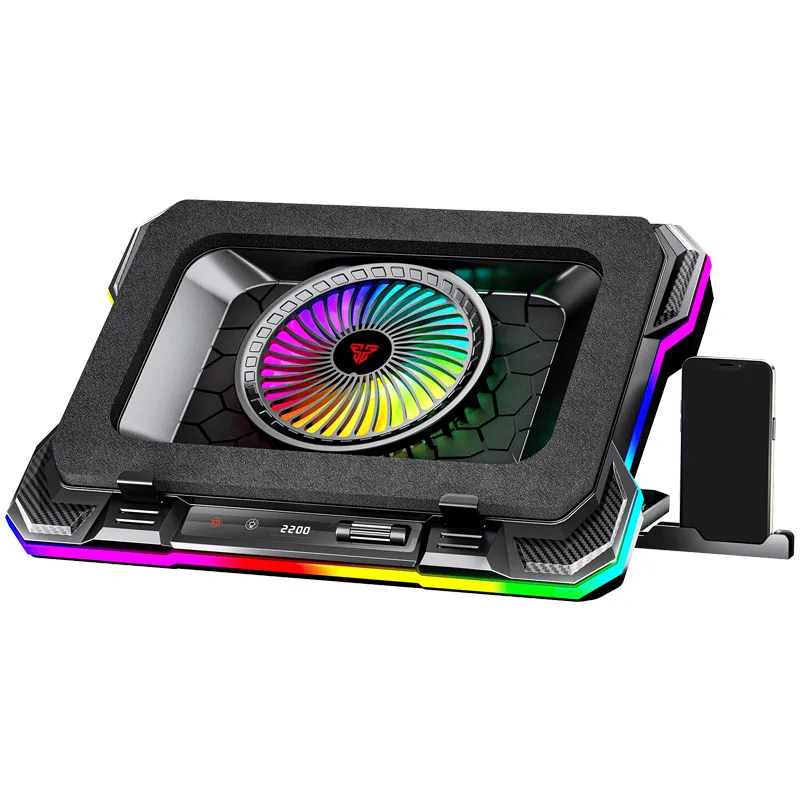 Laptop Cooler Fantech NC22 RGB crni
