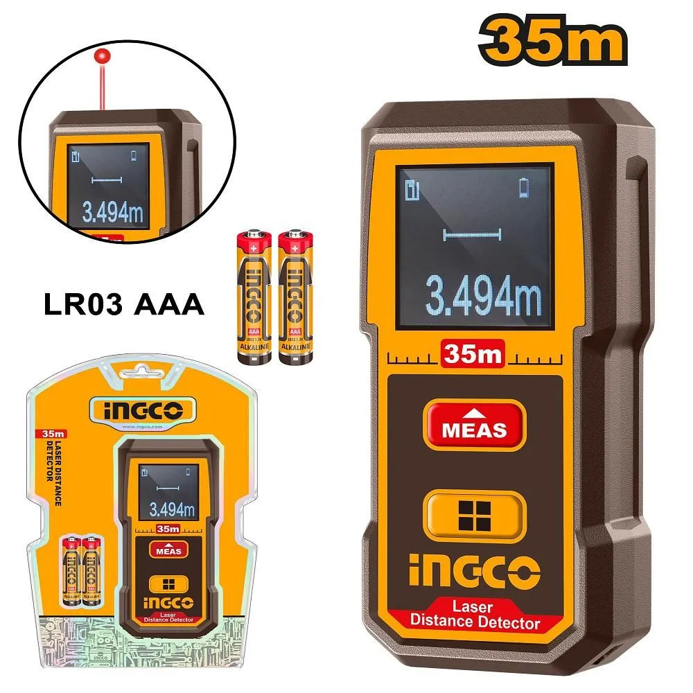 Laserski daljinomer HLDD0355 0-35M SUPER INGCO