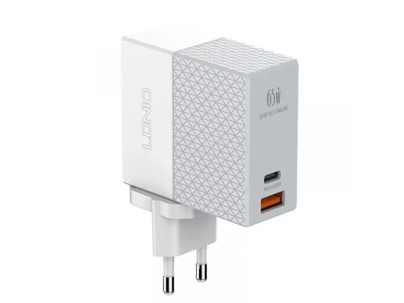 Kucni punjac LDNIO A2620C PD+QC3.0 65W sa Type C na Type C kablom
