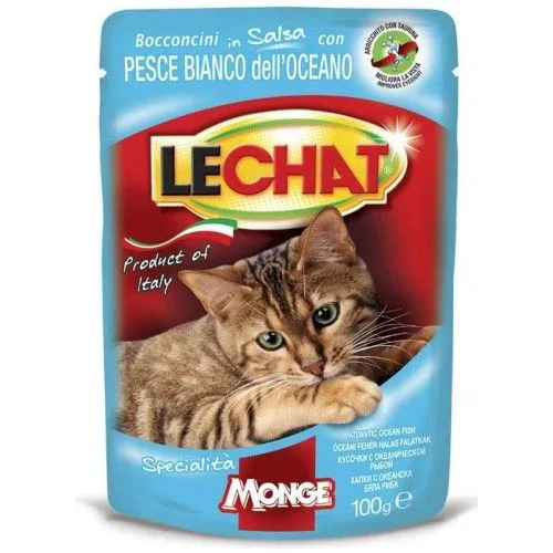 LECHAT Sos za mačke Okeanska riba 100g
