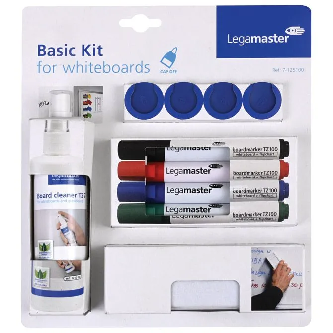 LEGAMASTER Set za belu tablu 10 delova Basic 7-125100 blister